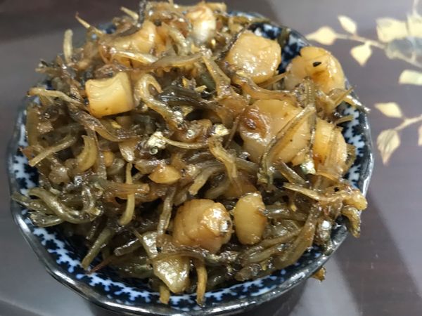 蜜汁干貝小魚乾🐟