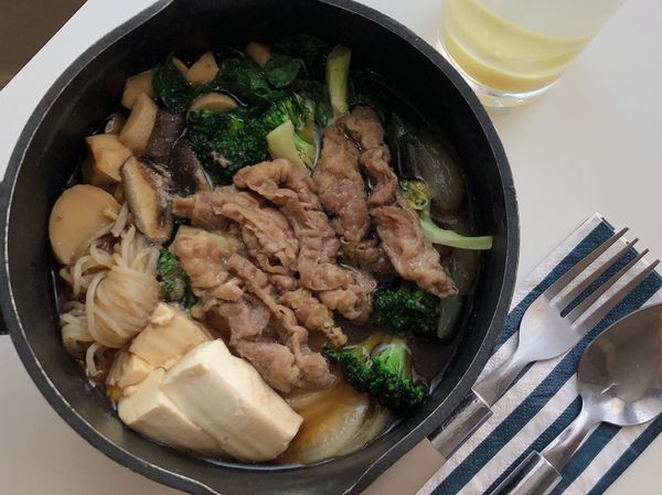 一個人獨享的壽喜燒すき焼き🤍