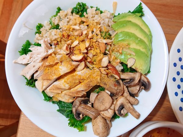 味增咖哩溫沙拉