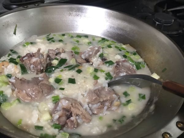 媽媽家常。排骨稀飯