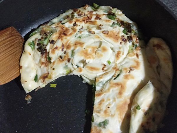 蔥油餅~少鹽的美味