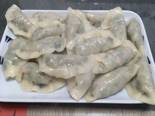 韭菜豬肉水餃