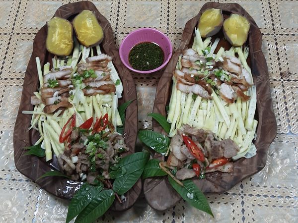 山豬遇箭馬+地瓜