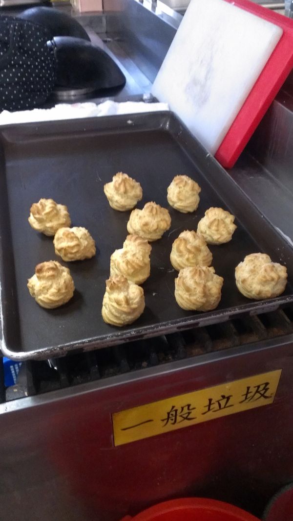 #香草餡奶油泡芙