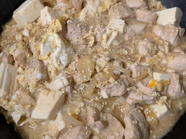 低卡雞肉豆腐丼飯