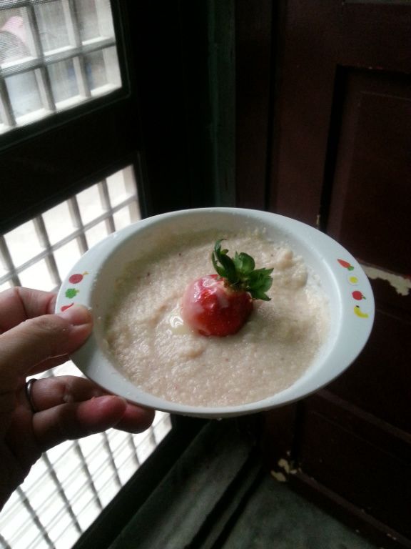 <<草莓就愛鷹牌煉奶>>愛煉草莓蘋果偽奶昔（偽奶昔口感）