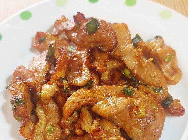 香蔥豬肉片 飛利浦氣炸鍋料理