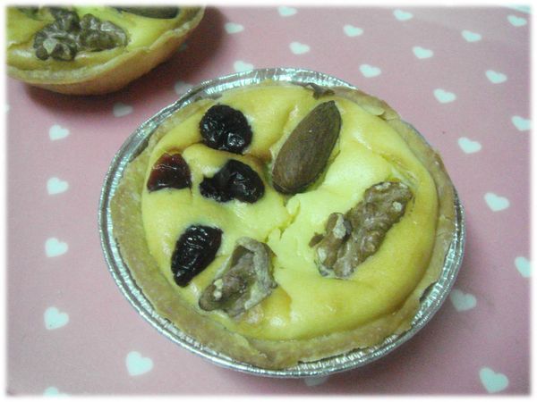 ✿Amber&ViVi家的小廚房✿果乾乳酪塔