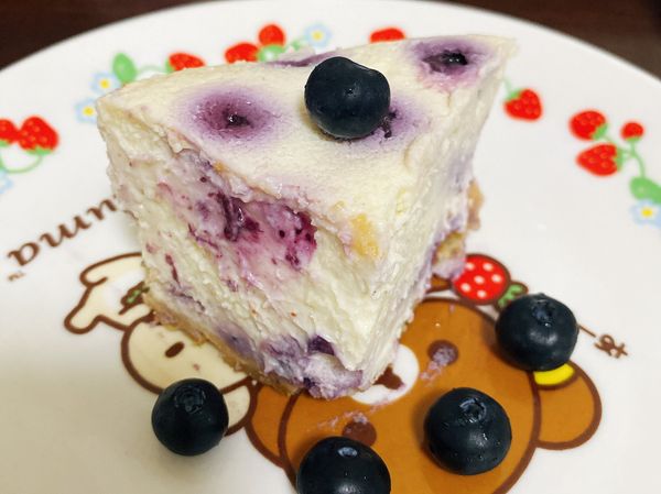 藍莓乳酪蛋糕 電子鍋版/電鍋版