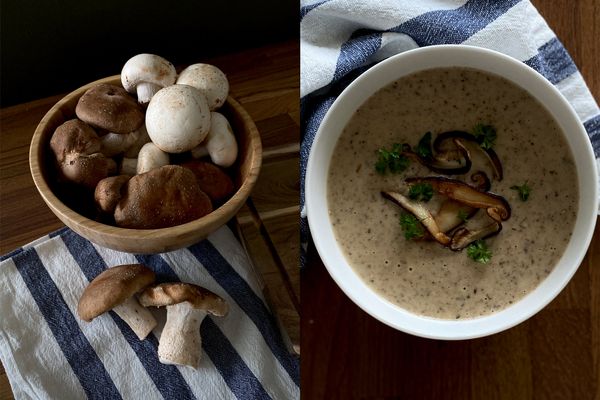 要用吃的濃郁奶油蘑菇濃湯