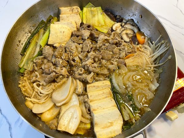 韓式銅盤烤肉鍋 불고기전골