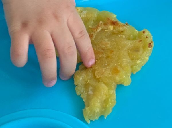 [副食品手指食物］地瓜Q餅