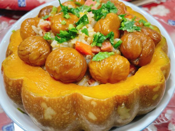 栗子南瓜飯