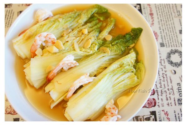 [星星廚房]鮮蝦娃娃菜
