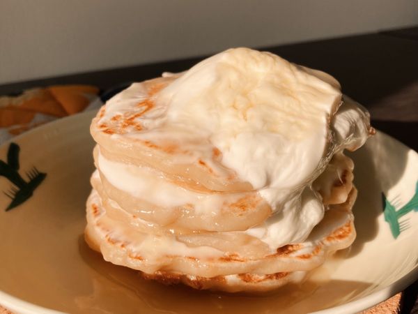 免烤箱無蛋香蕉鬆餅（全素）