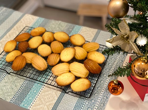 檸檬瑪德蓮（無泡打粉配方，24顆）