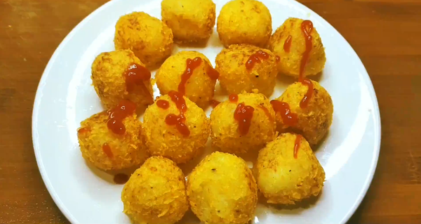鵪鶉蛋|炸馬鈴薯鵪鶉蛋丸子|鵪鶉蛋食譜