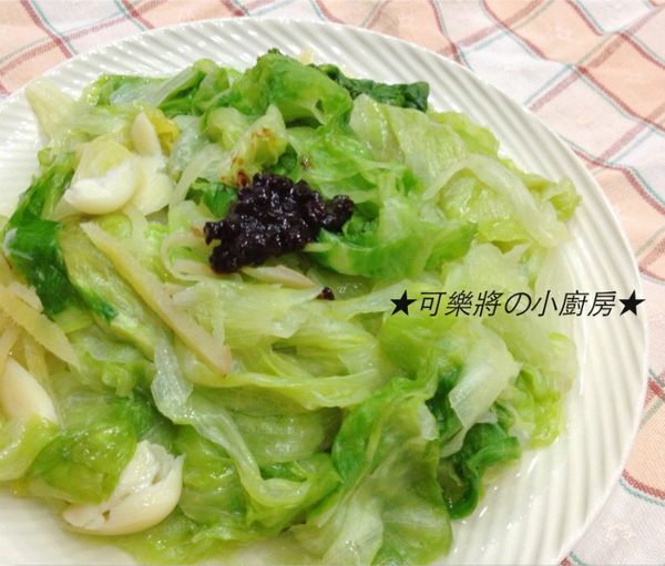 減重又健康~【腐乳萵苣】