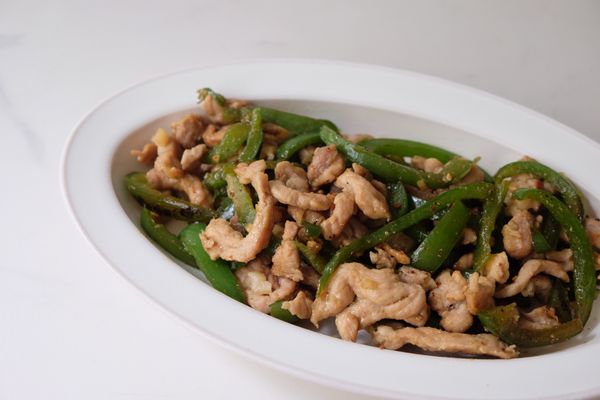 常備菜#23 - 青椒炒肉絲