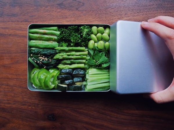 上班族便當#66 - 綠意滿滿燙青菜便當