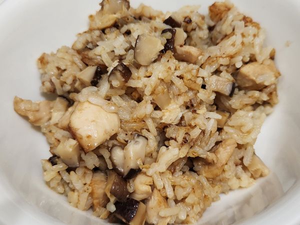 冬菇雞肉燉飯
