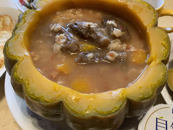 南瓜燕麥牛肉盅