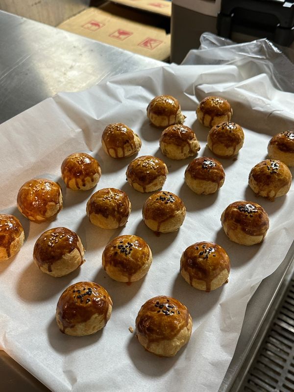 蛋黃酥(蒸烤箱版本)