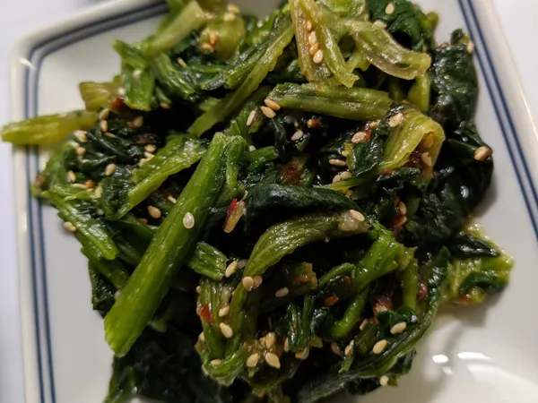辣醬菠菜