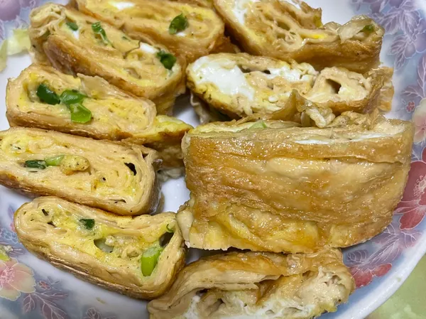 雞蛋豆皮煎