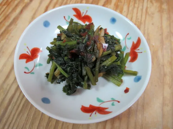 奶香蝦醬煮香菜