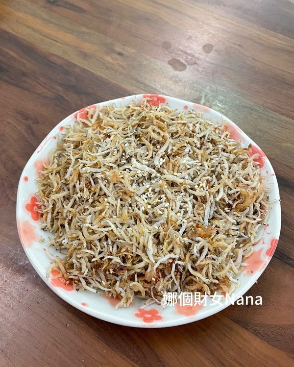 甜醬燒小魚（吻仔魚）