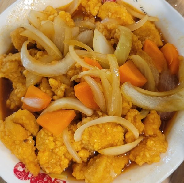 醣醋雞丁