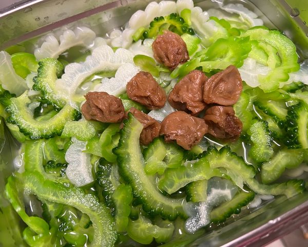 梅釀三色苦瓜