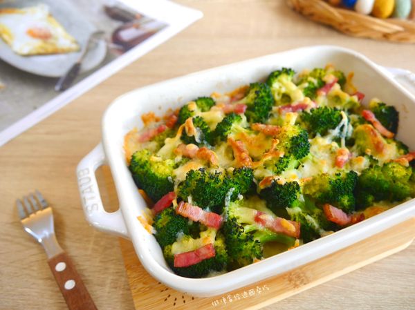 蒜香培根起司青花菜