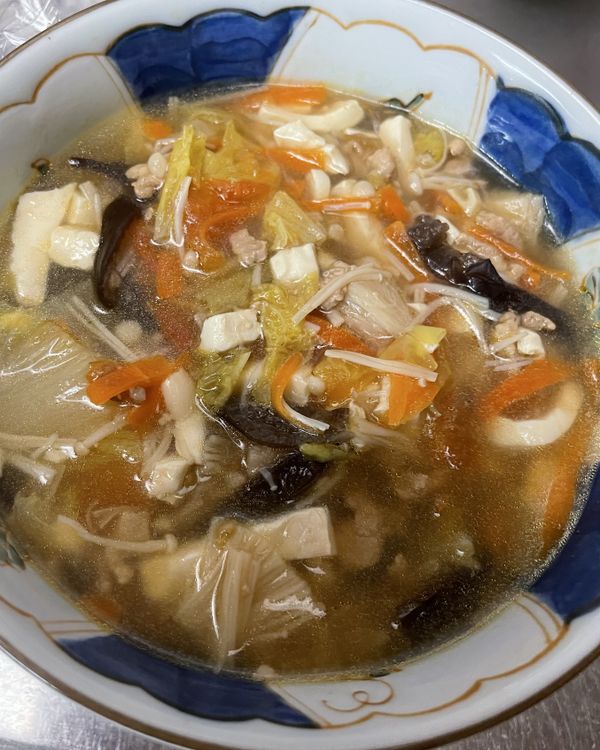 酸辣湯（不勾芡）