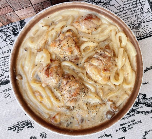 味噌牛奶起司炒烏龍