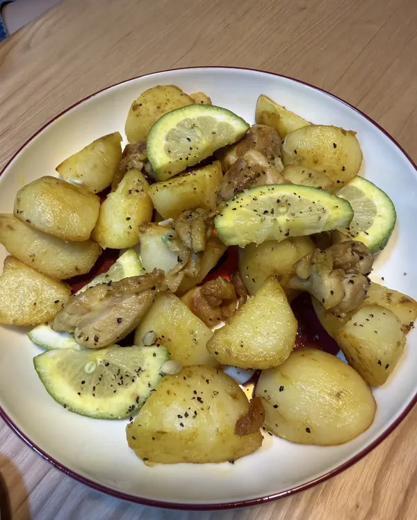 香檸馬鈴薯雞腿肉