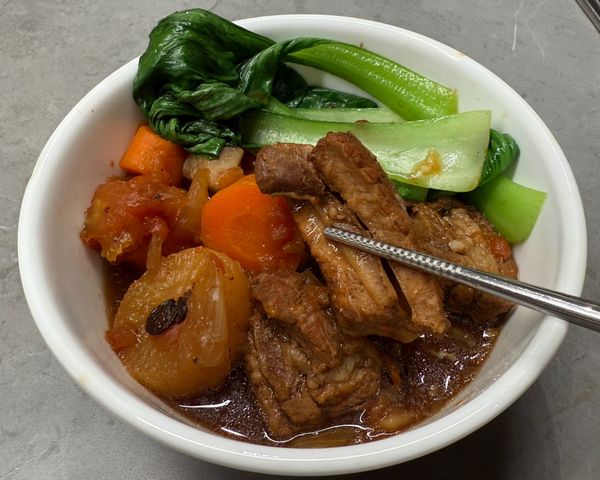 紅燒豬肋排麵