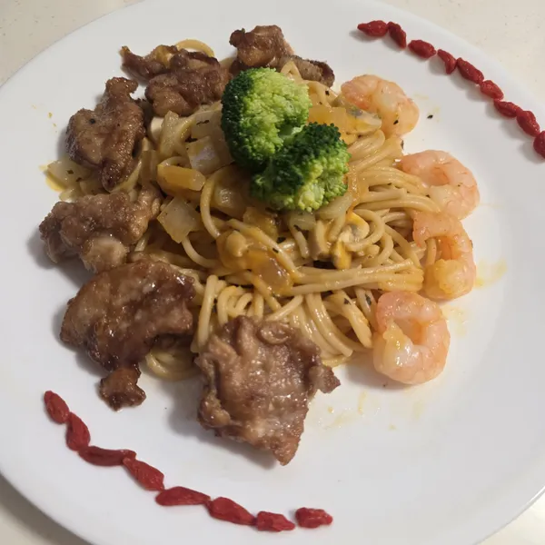 南瓜義大利麵