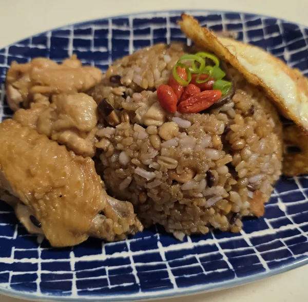 麻油雞飯