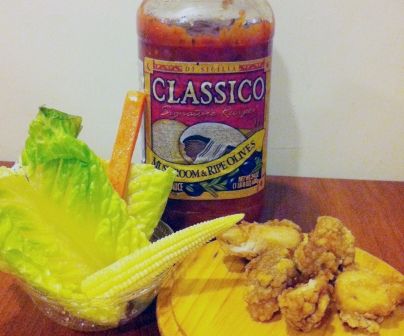 【Classico義大利麵醬】蕃茄紅醬雞丁小點