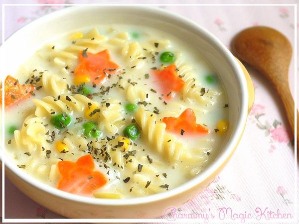 【九陽豆漿機】田園香草義大利濃湯麵♥Chammy