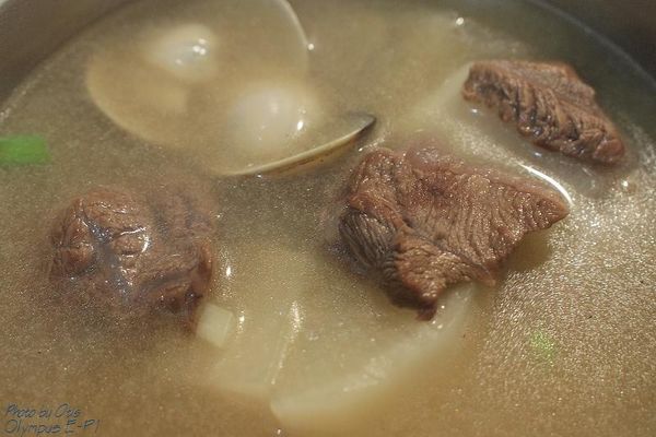 味噌牛肉蘿蔔湯