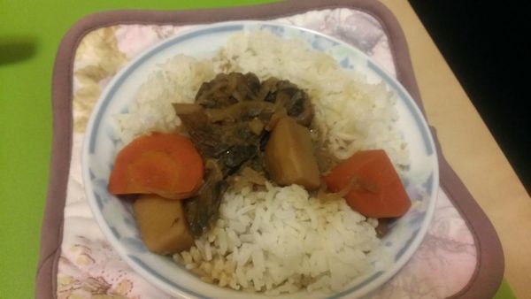 好吃入味的牛腩飯