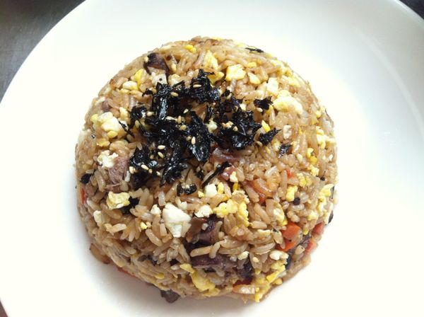 時間淬釀的甘露之味‧和風甘貝炒飯