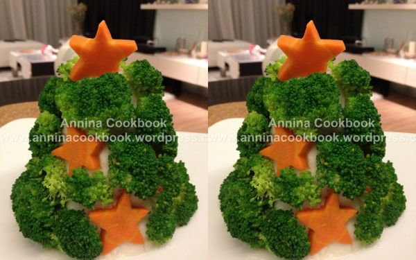 超簡單！馬鈴薯耶誕樹