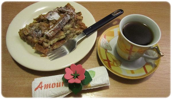 麵包布丁 (香蕉肉桂口味)