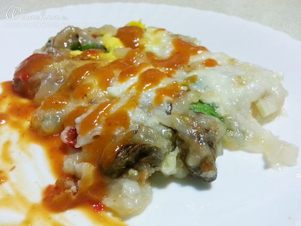 三貓繪飯 蚵仔煎 牡蠣煎