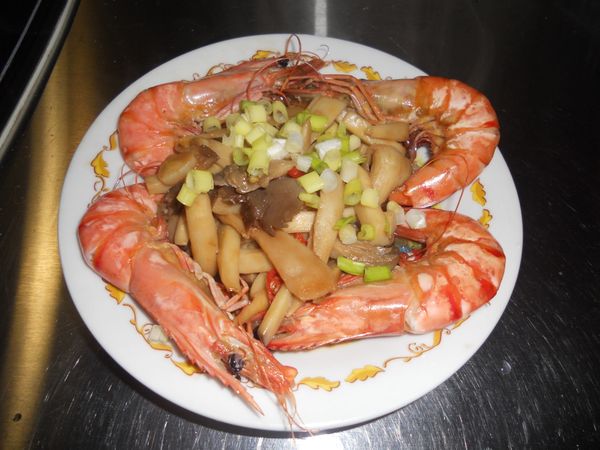 鮮蝦雙菇