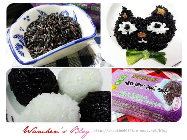 簡易食譜 台灣濁水溪黑米 雙色飯糰丸